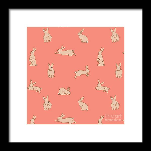 Funny Bunnies - Framed Print