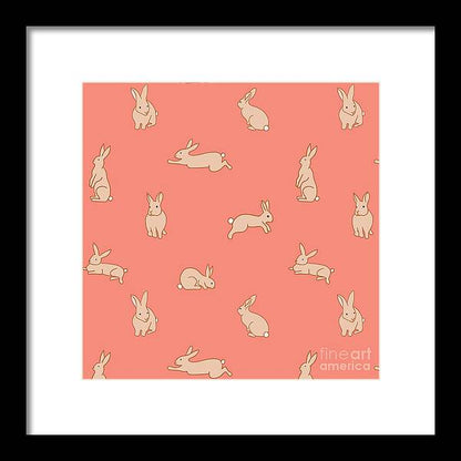 Funny Bunnies - Framed Print