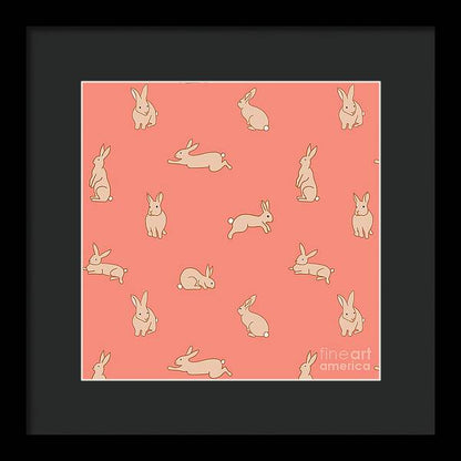 Funny Bunnies - Framed Print