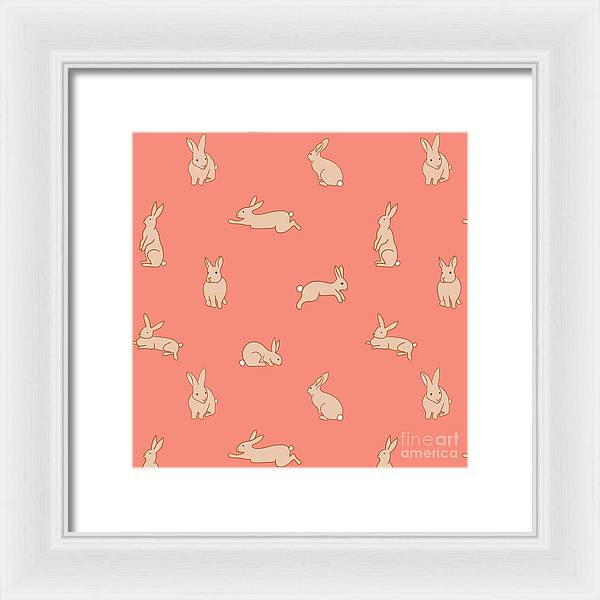 Funny Bunnies - Framed Print