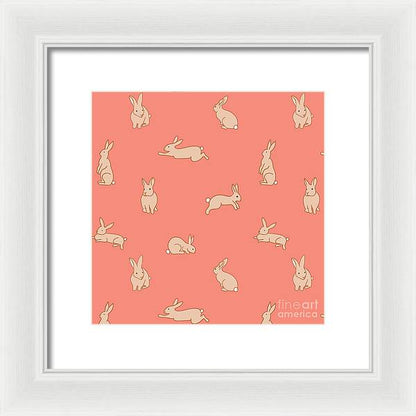 Funny Bunnies - Framed Print