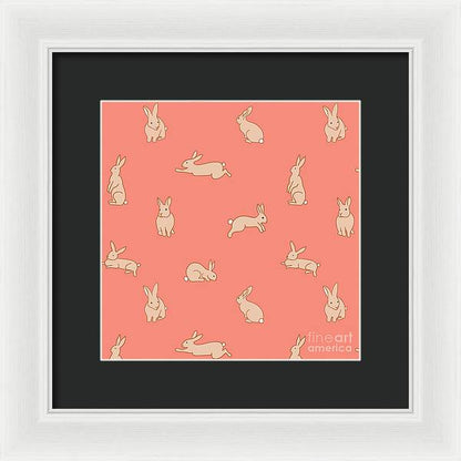 Funny Bunnies - Framed Print