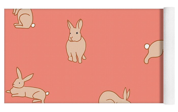 Funny Bunnies - Yoga Mat