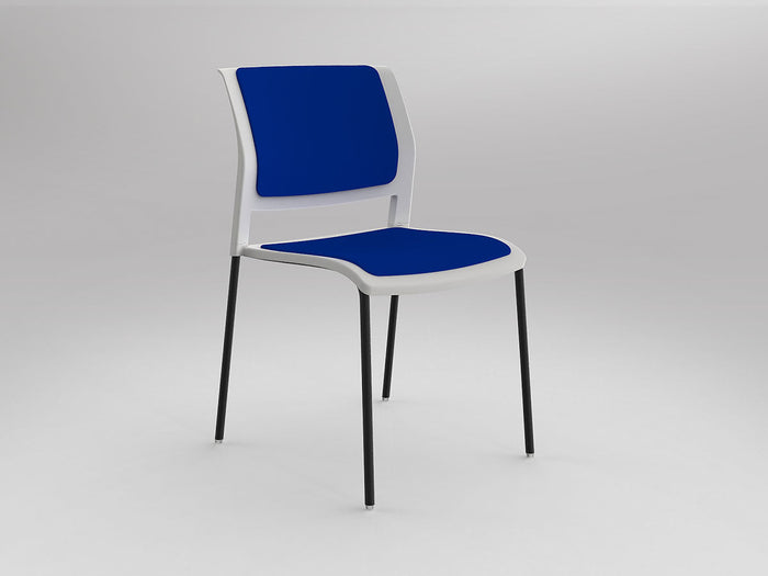 White / Fully Upholstered / Breathe Sky Blue