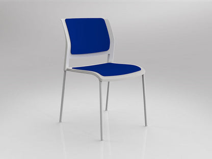 White / Fully Upholstered / Breathe Sky Blue