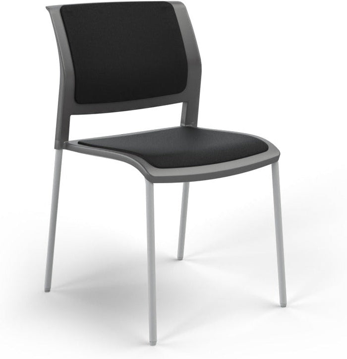Charcoal / Fully Upholstered / Breathe Slate Grey