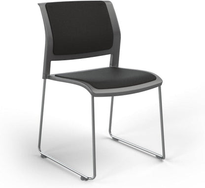 Charcoal / Fully Upholstered / Breathe Slate Grey