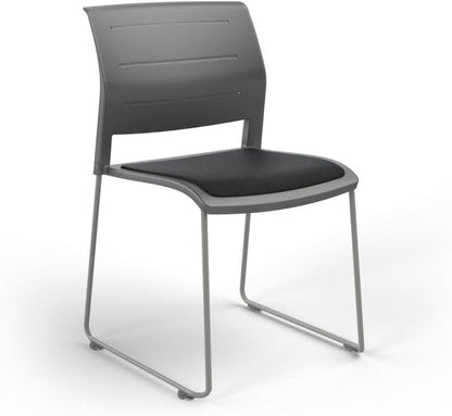 Charcoal / Seat upholstered only / Breathe Black