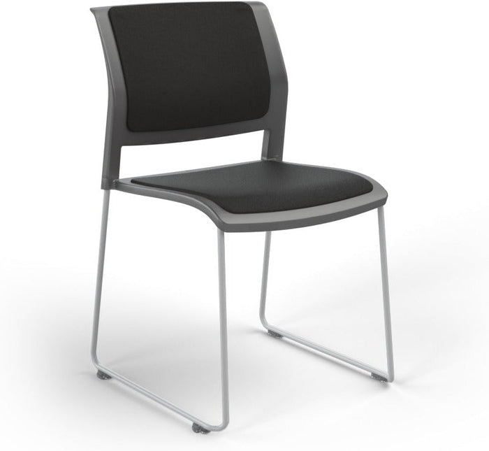 Charcoal / Fully Upholstered / Breathe Slate Grey