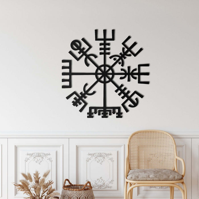 Helm of Awe Metal Wall Art - Decor available at Dekadron for $99.90