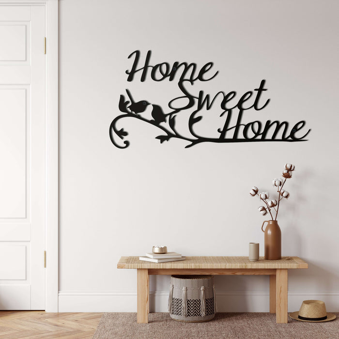 Home Sweet Home Metal Wall Art - Decor available at Dekadron for $68.90