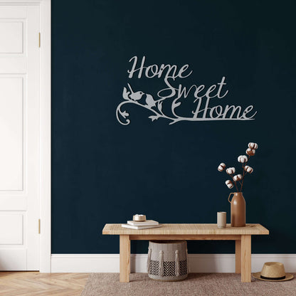 Home Sweet Home Metal Wall Art - Decor available at Dekadron for $73.90