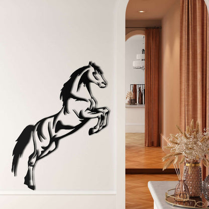 Horse Metal Wall Art - Decor available at Dekadron for $89.90