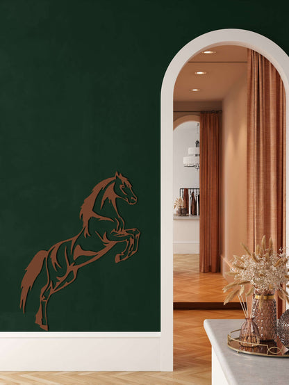 Horse Metal Wall Art - Decor available at Dekadron for $99.90