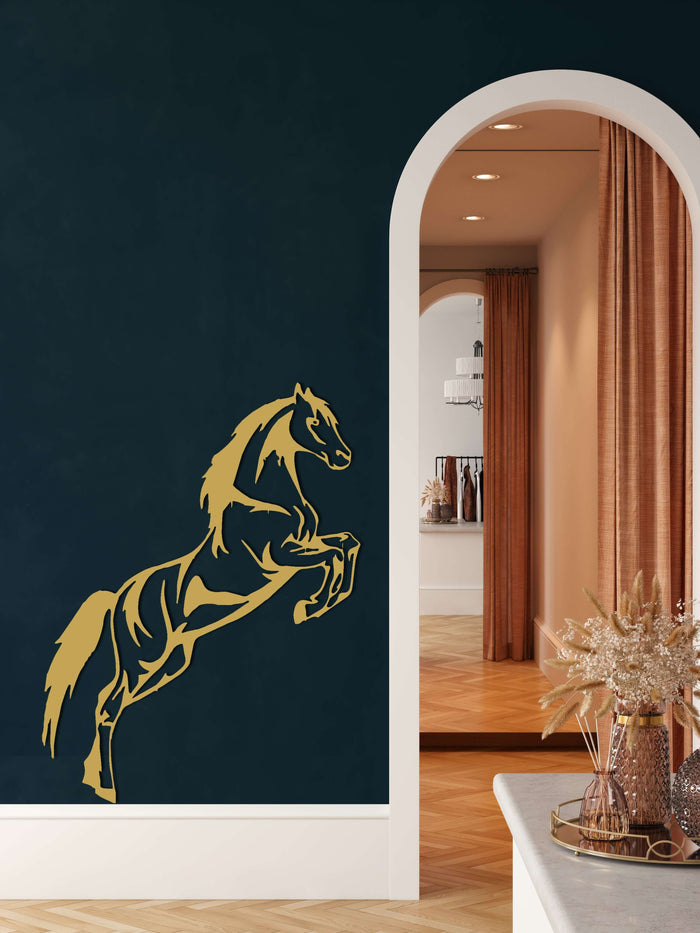 Horse Metal Wall Art - Decor available at Dekadron for $99.90