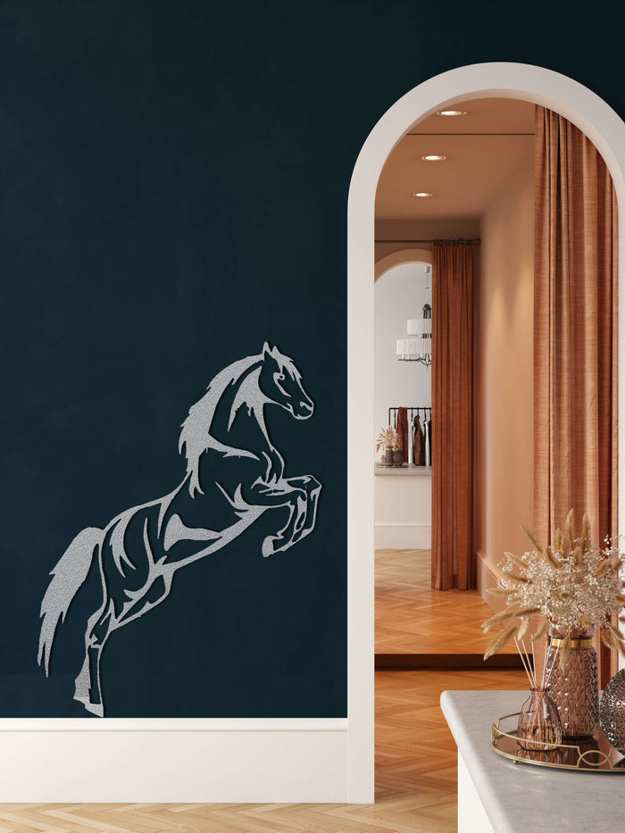 Horse Metal Wall Art - Decor available at Dekadron for $99.90