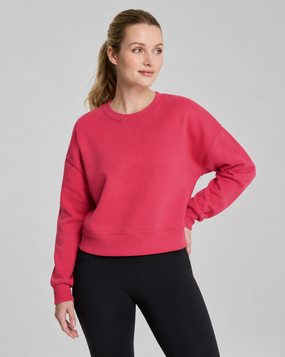 Cotton Fleece Crewneck