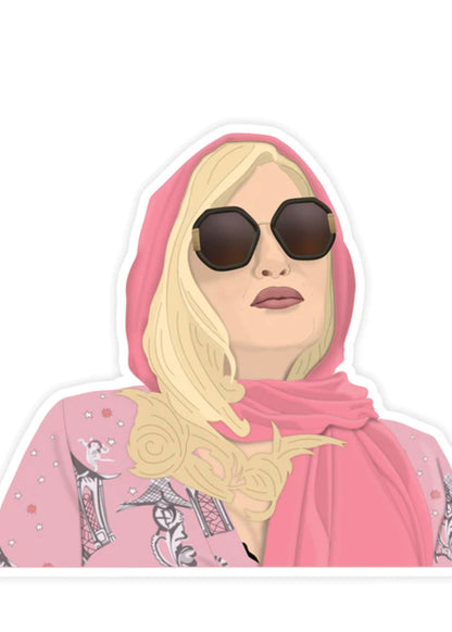 Celebrity Cutout Stickers