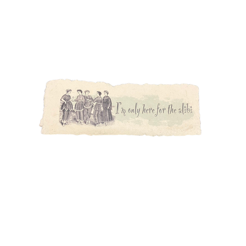 In the Land of Elsewhere Quote Print Alibi