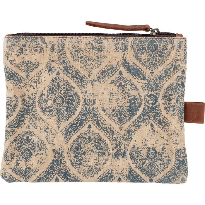 Indigo Zipper Pouch #100-1563