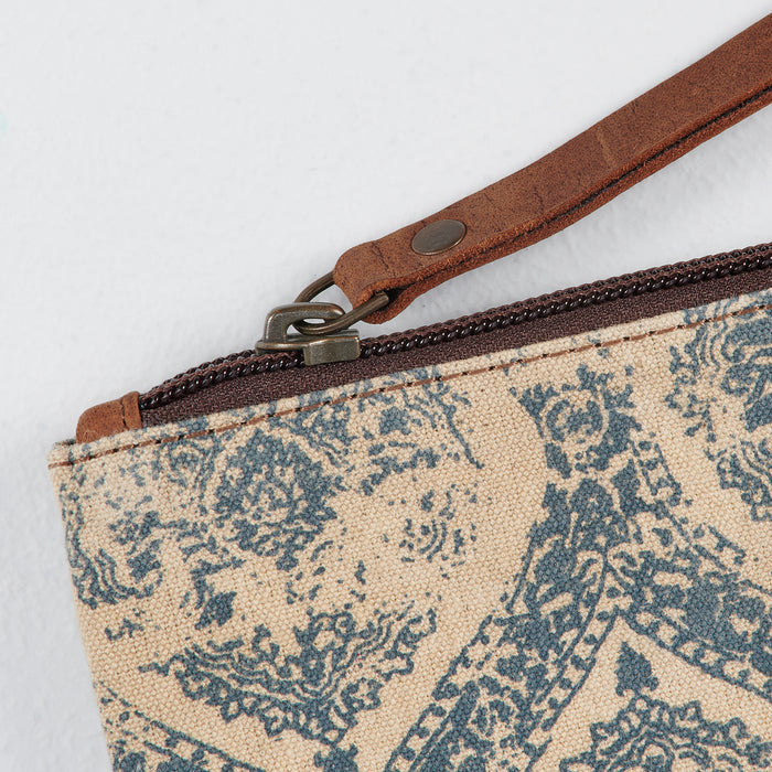 Indigo Zipper Pouch #100-1563