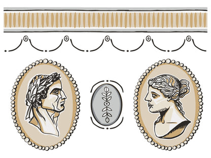 IOD Paint Inlay Classical Cameo by Iron Orchid Designs SALE!