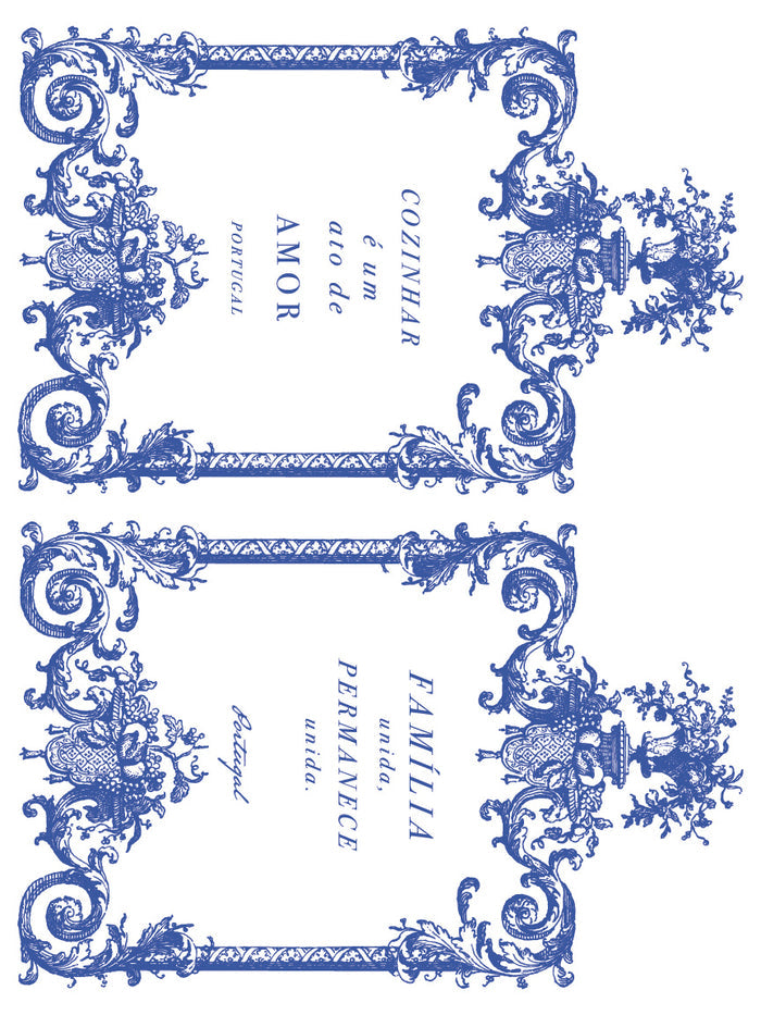IOD Paint Inlay Portofino 12x16" 8 Pages by Iron Orchid Designs