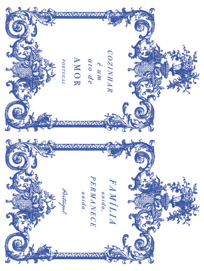 IOD Paint Inlay Portofino 12x16" 8 Pages by Iron Orchid Designs
