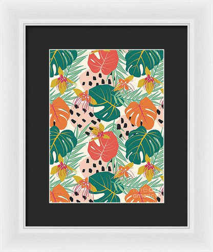 9" x 12" / White / Black