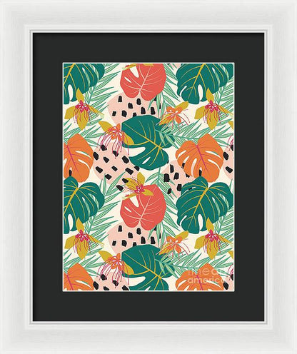 10.5" x 14" / White / Black