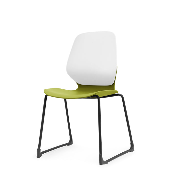 Olive / White