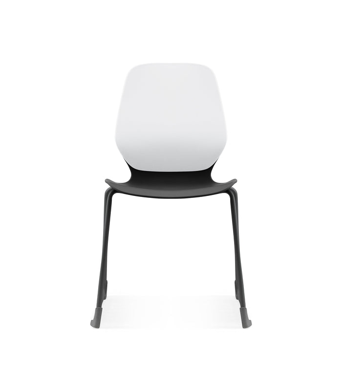 Kaleido Chair Black Sled Frame