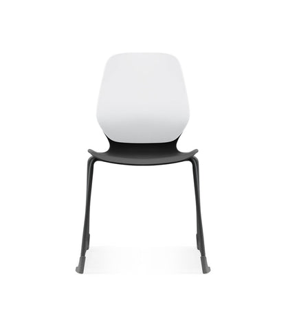 Kaleido Chair Black Sled Frame