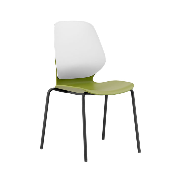 Olive / White