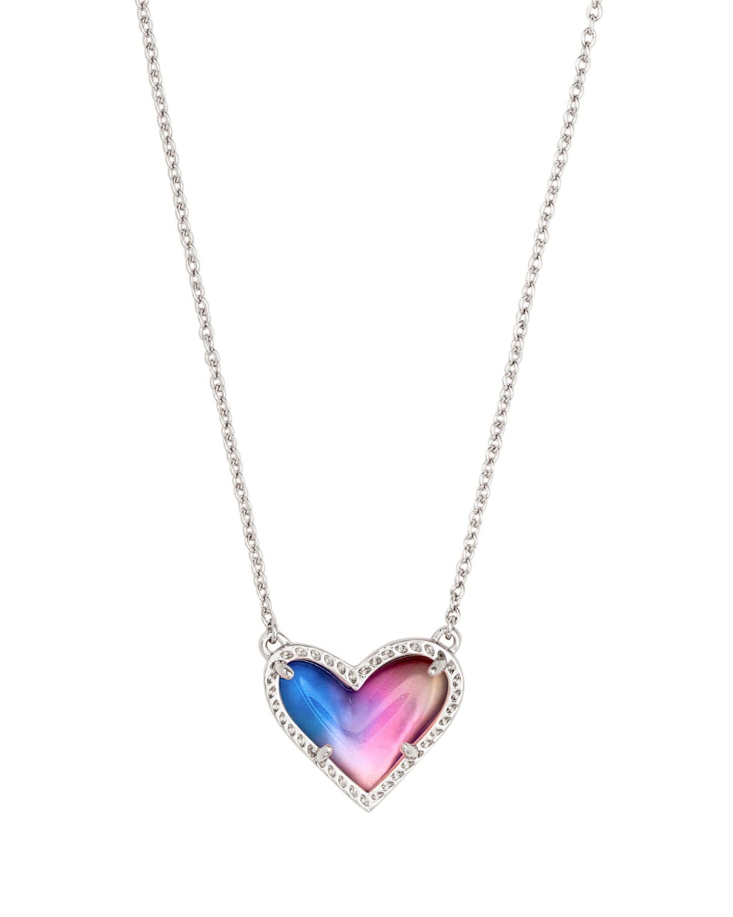 Ari Heart Short Pendant Necklace