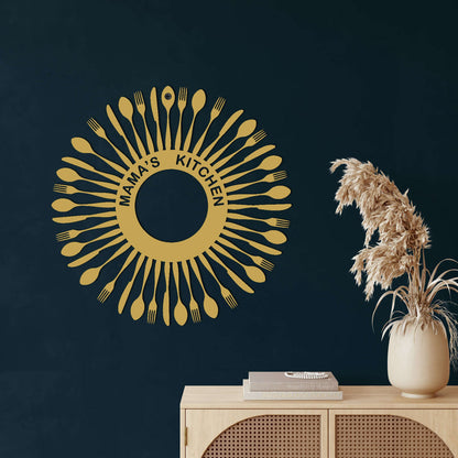 Kitchen Metal Wall Art - Decor available at Dekadron for $76.90