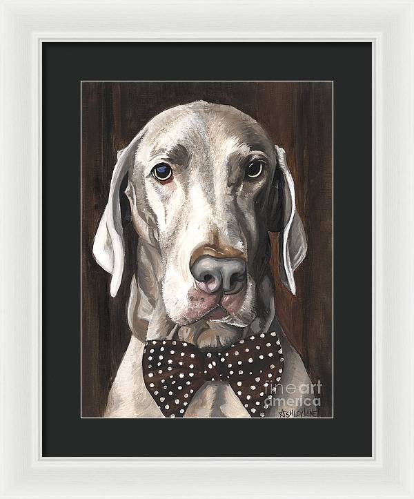 12" x 16" / White / Black