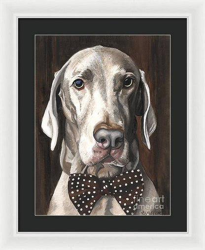 15" x 20" / White / Black