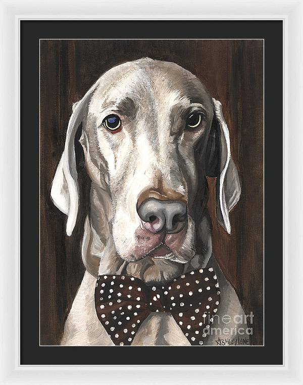 22" x 30" / White / Black