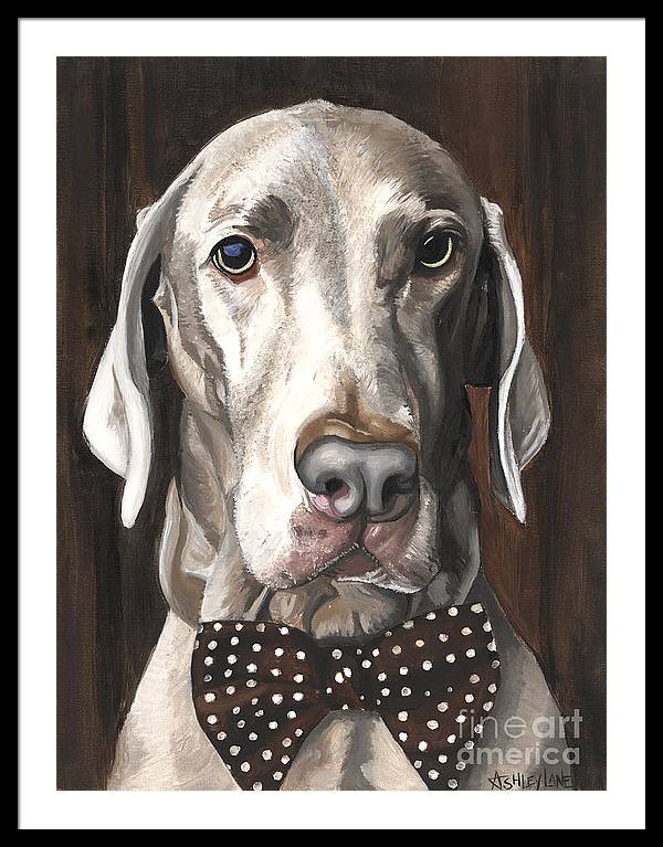 27" x 36" / Black / White