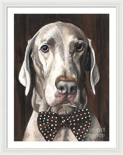 27" x 36" / White / White