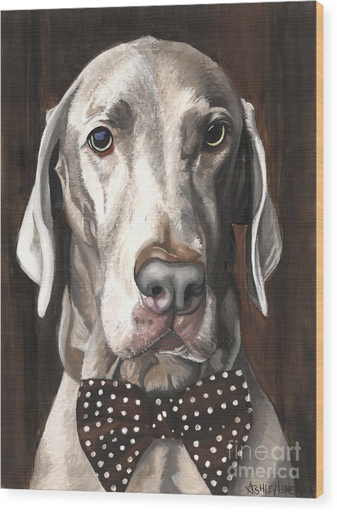Klauss - Wood Print
