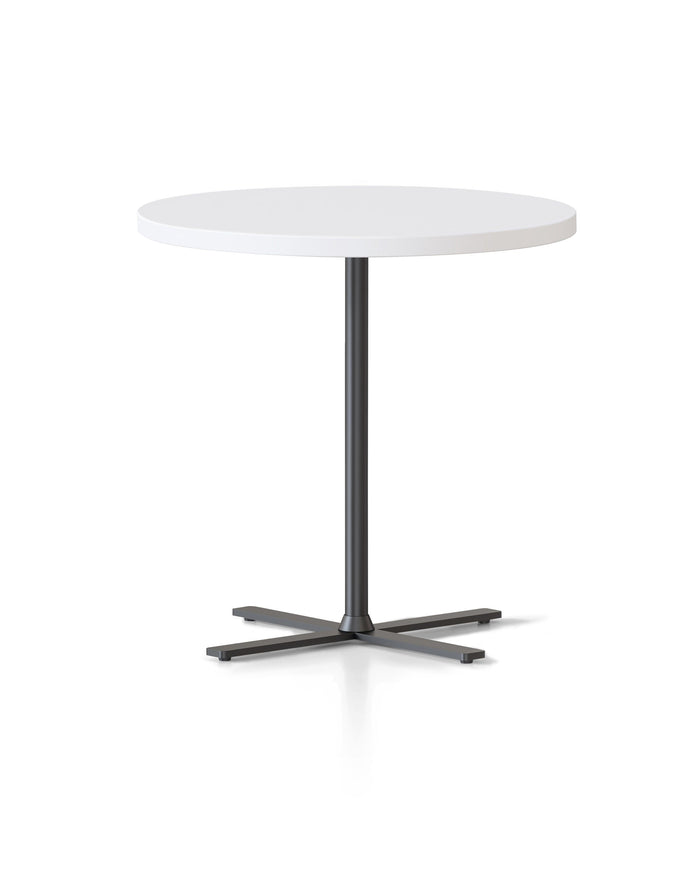 600mm Dia x 587mm H / Natural White / Black P/C