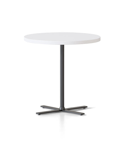 600mm Dia x 587mm H / Natural White / Black P/C