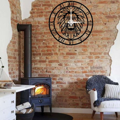 Lion Clock - Wall Clocks available at Dekadron for $99.90