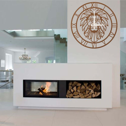 Lion Clock - Wall Clocks available at Dekadron for $104.90