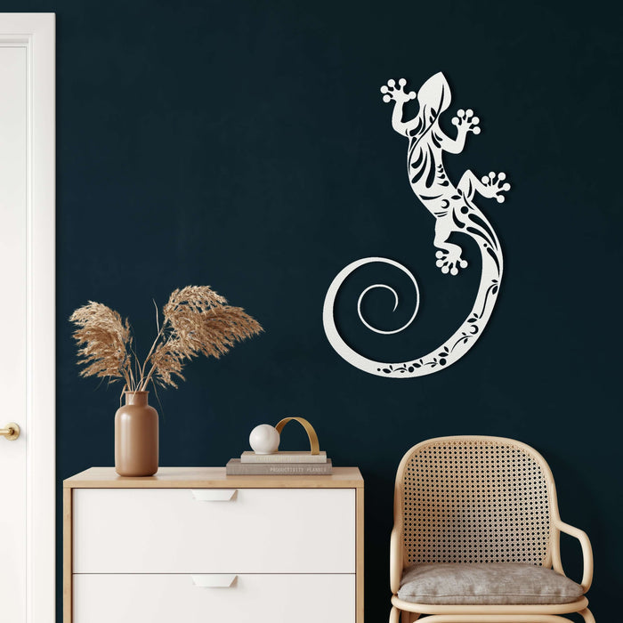 Lizard Metal Wall Art - Decor available at Dekadron for $69.90