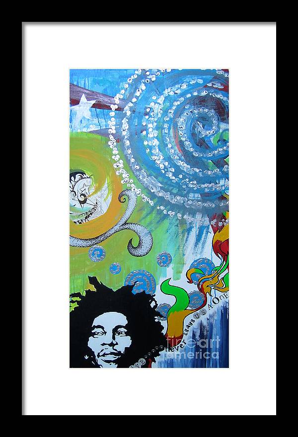 Love Alone - Framed Print
