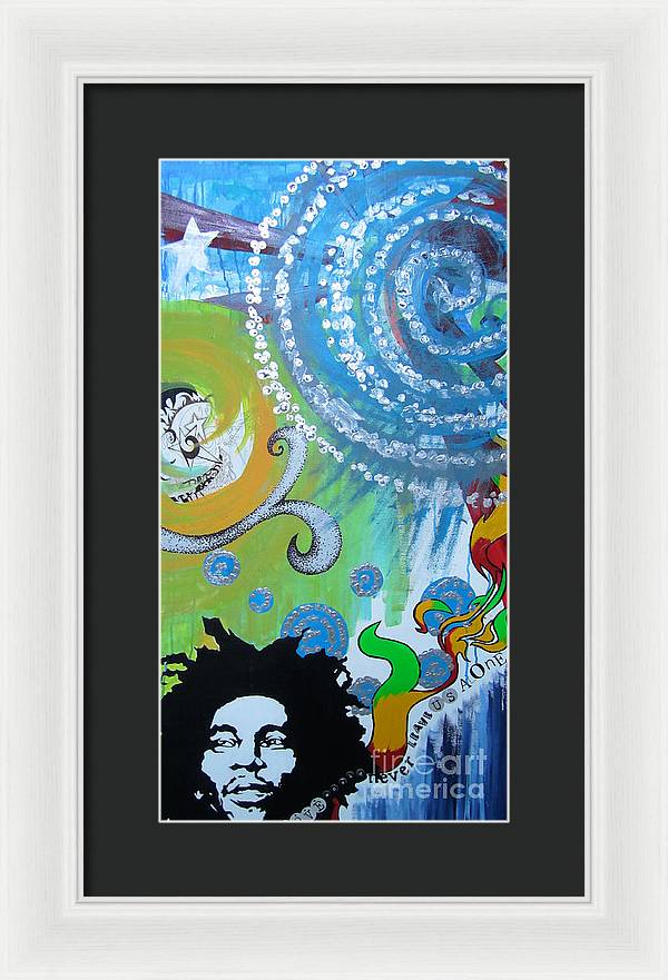 8.5" x 16" / White / Black