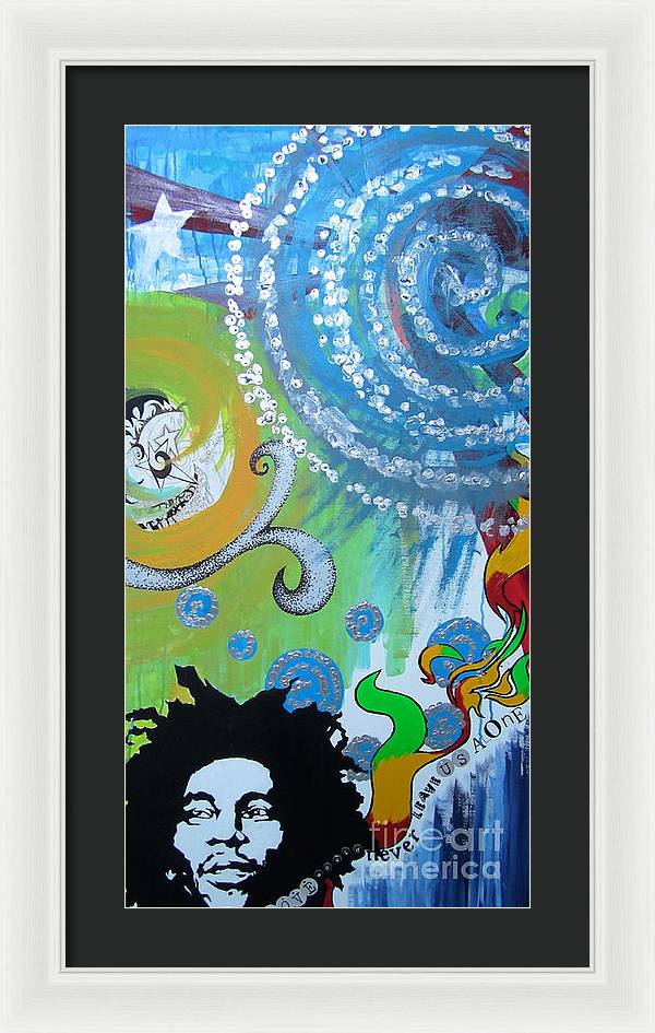 12.5" x 24" / White / Black